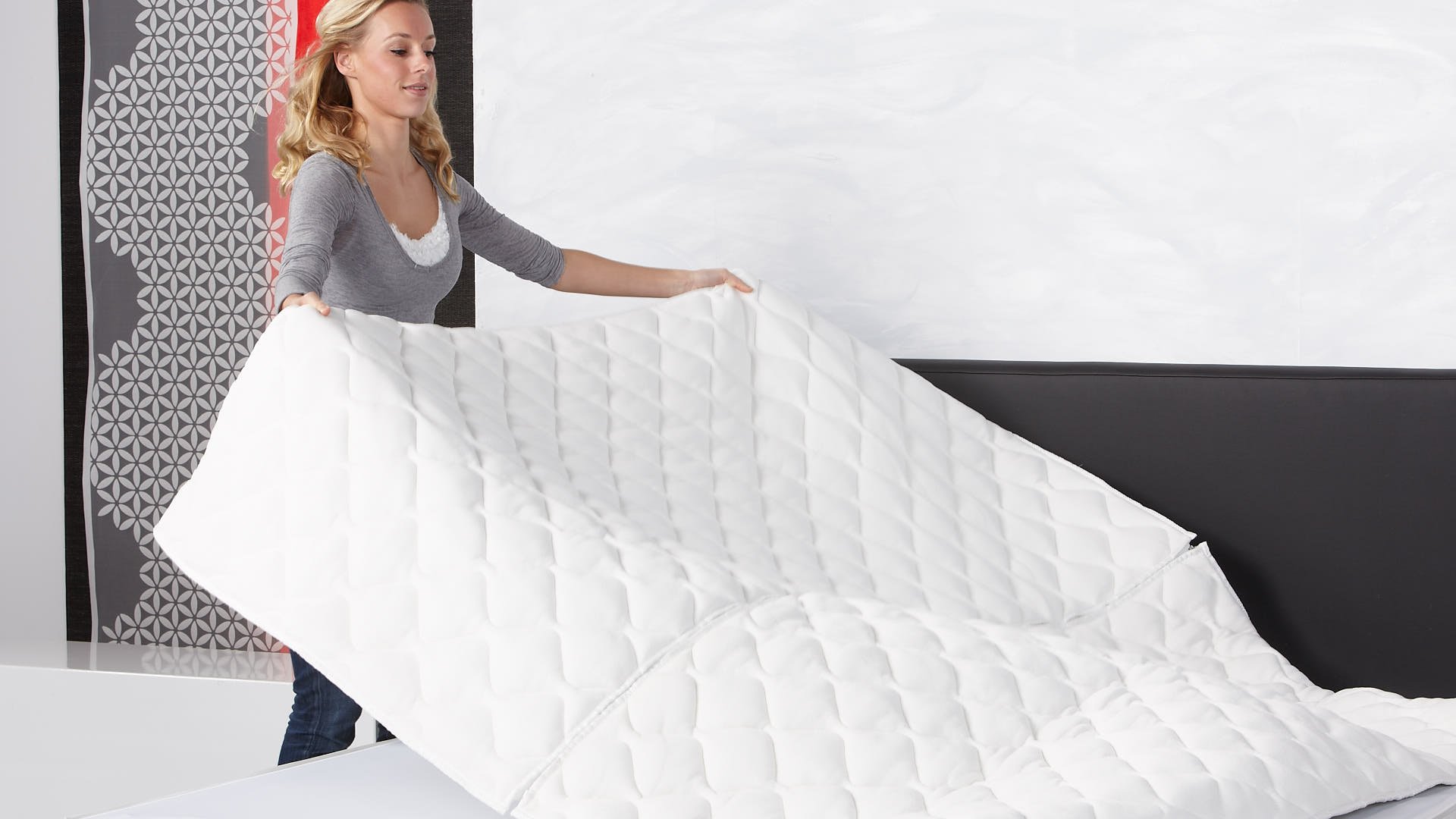 waterbed extra boventijk om te wassen