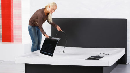 waterbed verwarmingen plaatsen bij een split waterbed