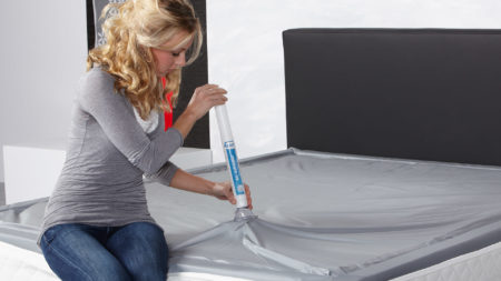 waterbed ontluchten